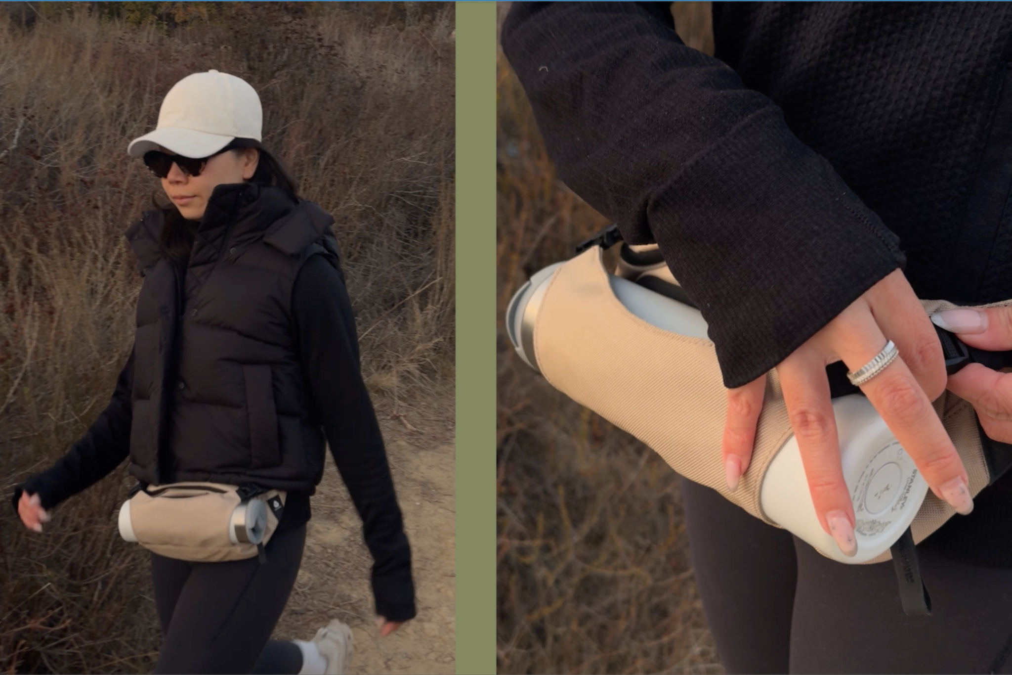 FALCON2L Fanny Pack Crossbody bag for Hiking, EDC and Dog Walking FALCON2L Fanny Pack Crossbody bag for Hiking, EDC and Dog Walking